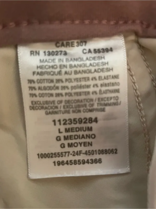 Lee Workwear Dusty Rose Wide Leg Pants Size Medium retro utility feminine retro - Image 7