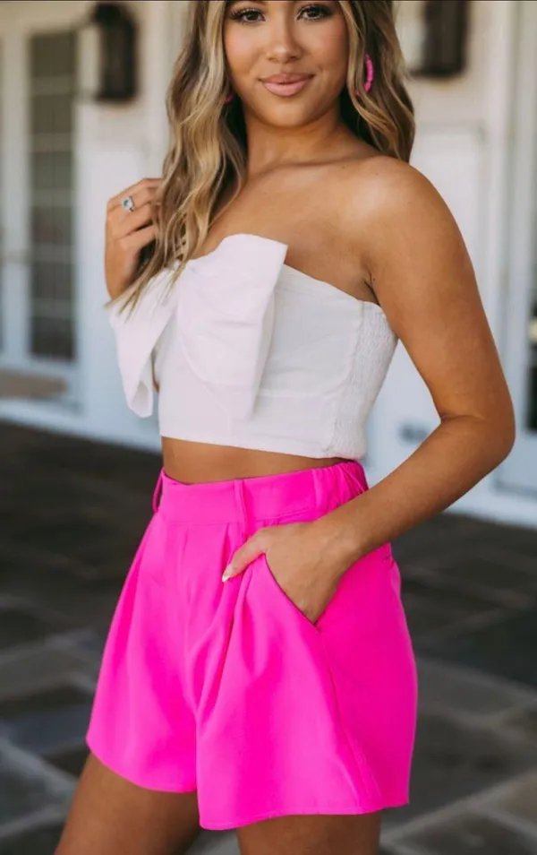 These Three Boutique white bow top - Image 3