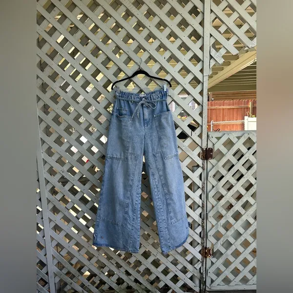 Free people CRVY Outlaw Wide-Leg Jeans - Image 4