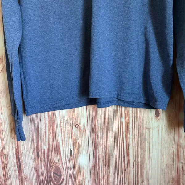C9 Champion Heathered Blue Crewneck Long Sleeve T Shirt Size M - Image 4