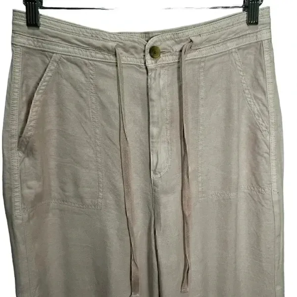 American Eagle Wide‎ Leg Pink Pants Size 28 - Image 4