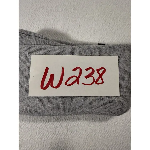 Skull Cashmere Womens S Gray V-Neck Pullover Sweatshirt Skull Logo Stripe - Image 7