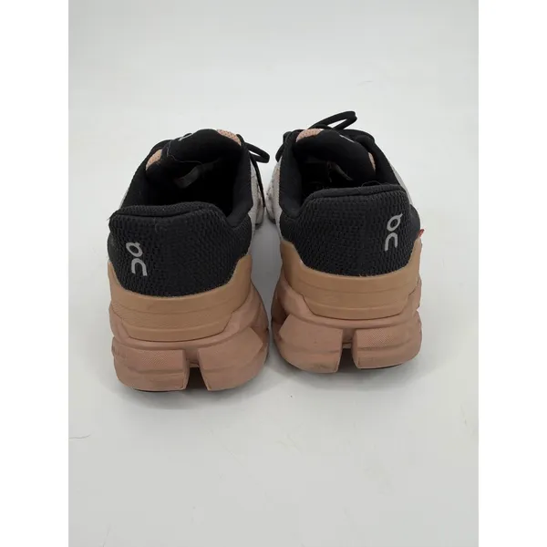 On Cloudflyer Running Shoes Womens 6 Grey Black Clay - Image 4