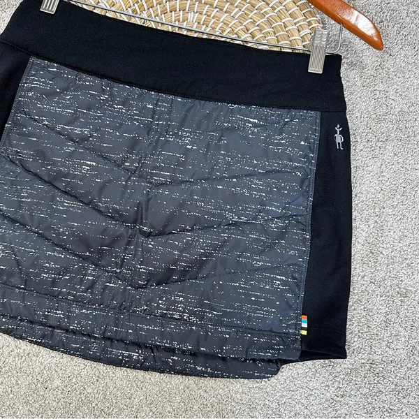 Smartwool Women’s Merino Wool Insulated Quilted Pull On Mink Skirt in Black S - Image 3