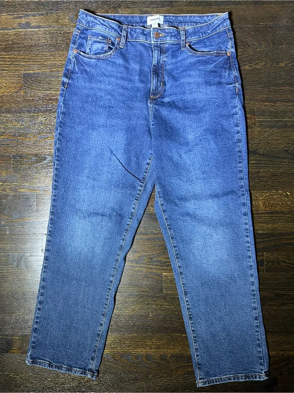 Sonoma Goods for Life High Rise Curvy Straight Jeans 14R - Image 2