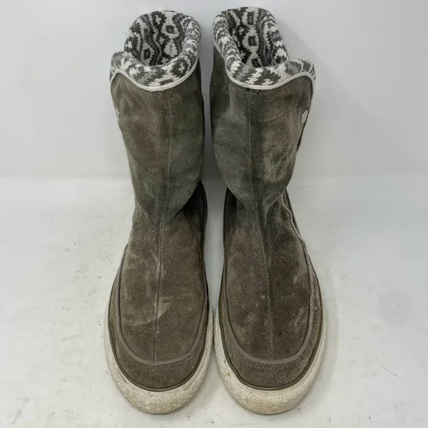 Converse Beverly Suede High Top Boots Knit Lining Womens Size 9 - Image 3