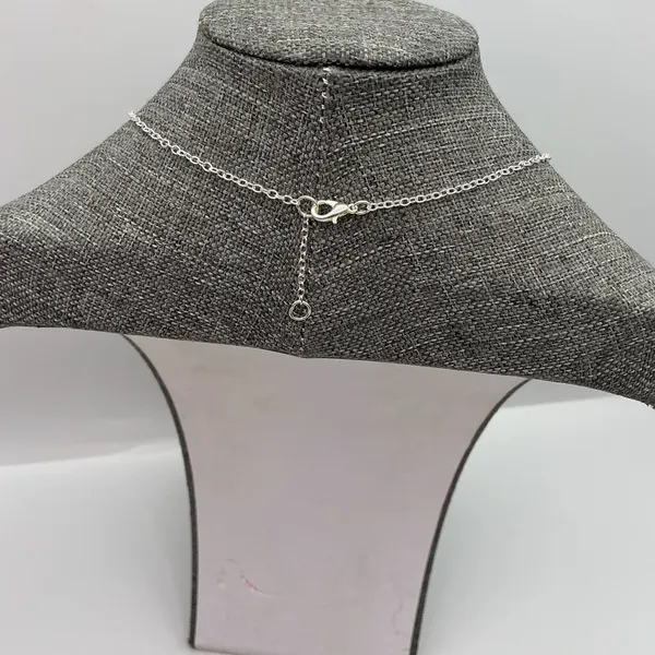 Pink Pearl Christmas Tree Pendant Necklace - Image 5