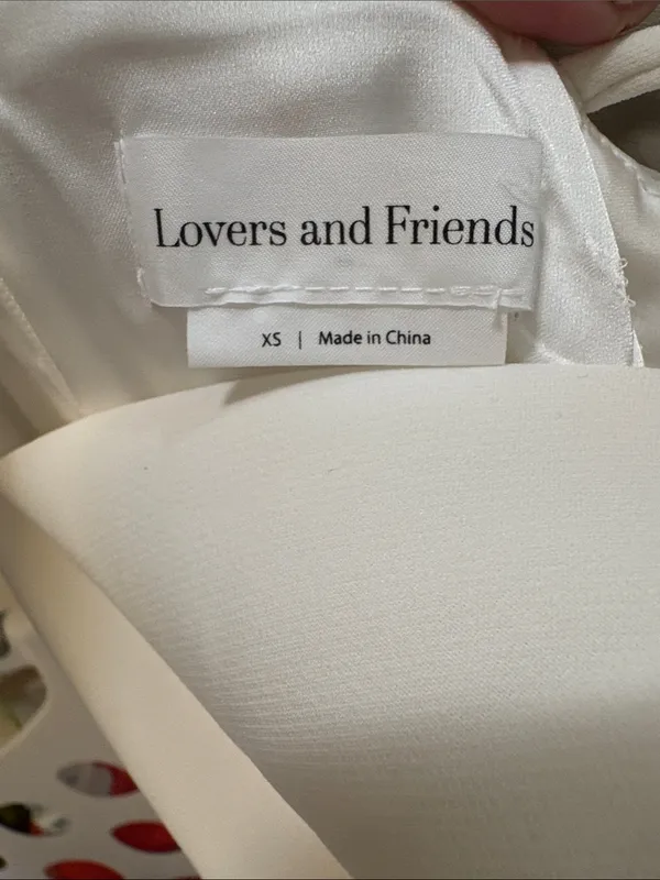 Lovers and Friends Elegant White Spaghetti-Strap Maxi Dress - Image 6