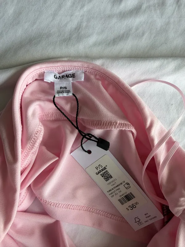 light pink garage halter top nwt - Image 3