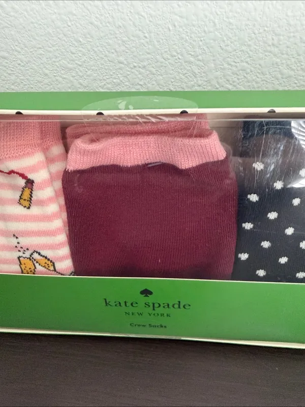 NWT Kate Spade ♠️ New York City crew socks - Image 3