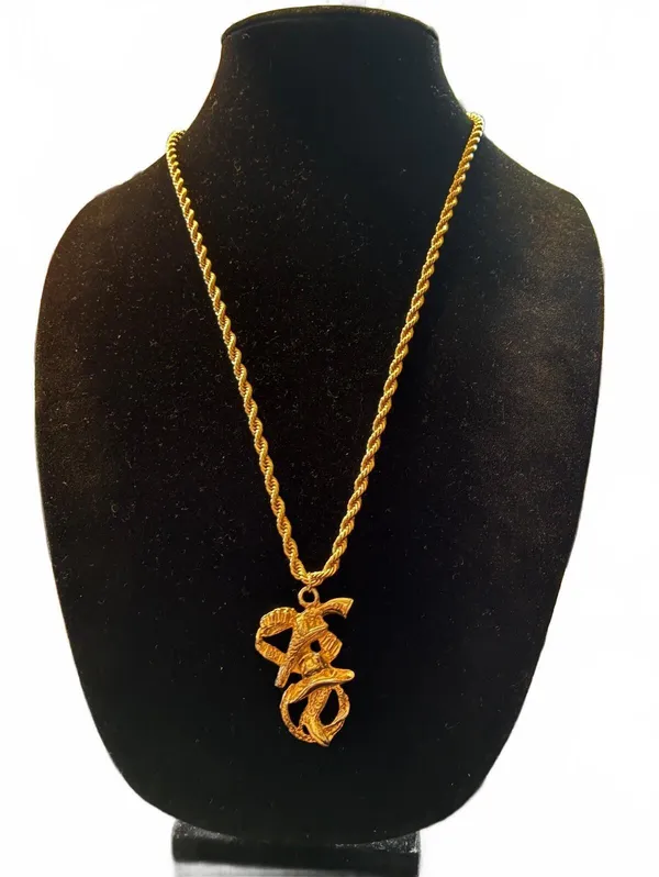 Western Heritage Pendant Necklace – Cowboy Boot, Hat, & Revolver Charm 24” - Image 3