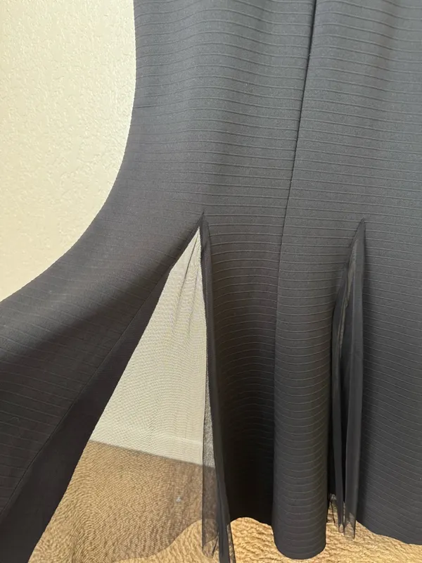 Candalite Black Mermaid Maxi Dress NWT Size M - Image 6