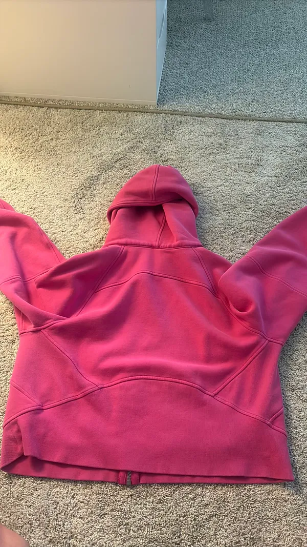 Sonic Pink Lululemon Scuba Full-Zip - Image 3