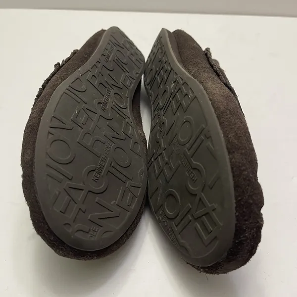 KENNETH‎ COLE REACTION Brown Suede Sherpa Comfort Flat Slipper Shoe Womens 8 - Image 9