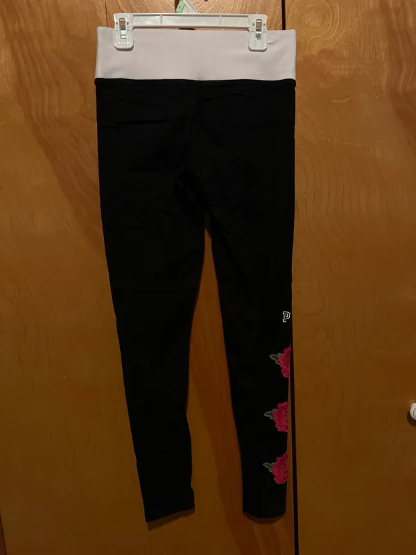 Victoria’s Secret PINK Embroidered Leggings - Image 2