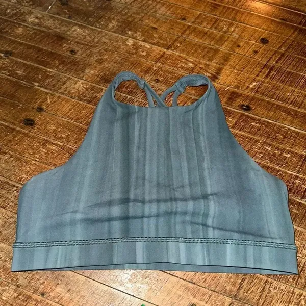 Lululemon Energy high neck linear spray dye 8 Athleisure bra - Image 2