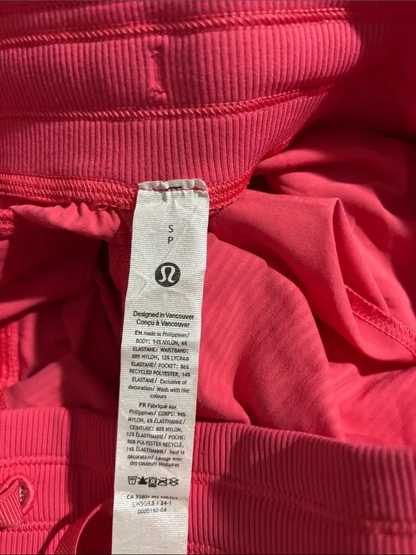 Lululemon Dance Studio Relaxed Mid-Rise Cargo Pant *Unlined Glaze Pink Sz Small - Image 8