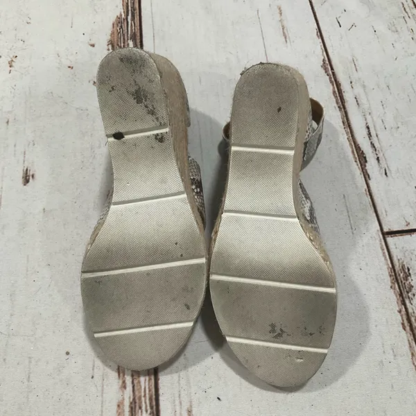 Treasure & Bond Poppy Espadrille Wedge Snake Print Wedge Sandals‎ - Image 5