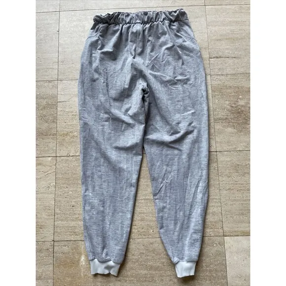 Lululemon Women‎ Jogger Camo Heather Grey Size 10 Texture Active Run - Image 5