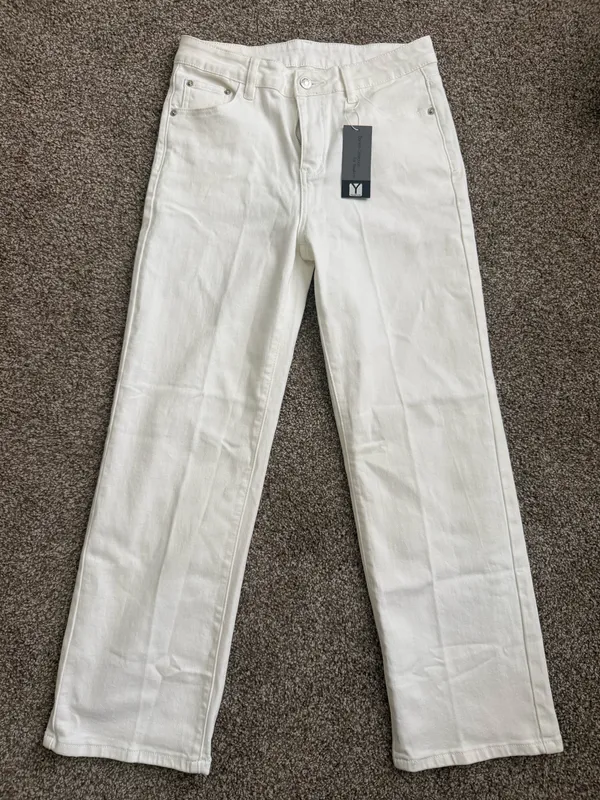 White jeans Size 6 - Image 4