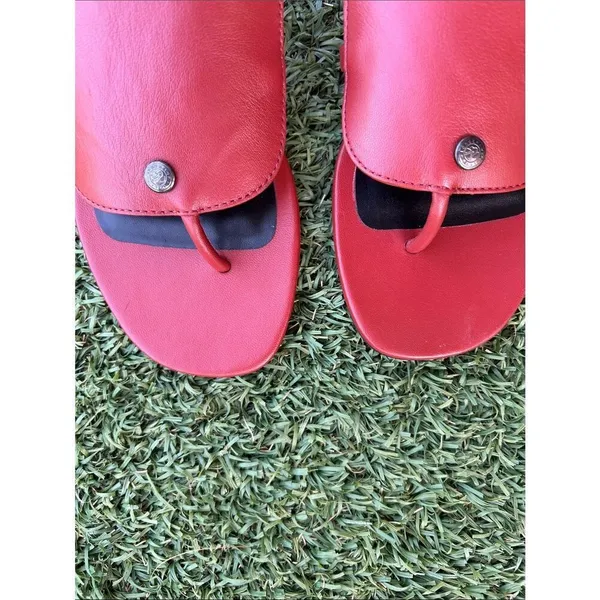 Longchamp’s New Collection of Flat Sandals, Burgundy, Size EU41/US10, NWOT - Image 9
