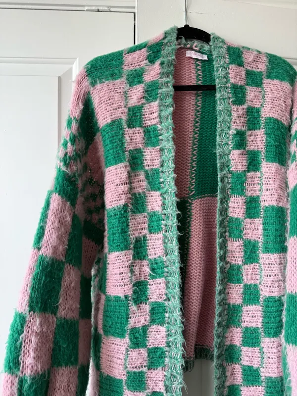 Pink Lily Oversized Cardigan - Image 4