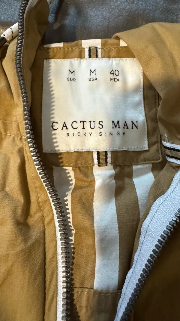 Brown Jacket Tan Size M - Image 3