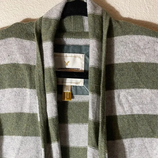 American Eagle Striped Cardigan‎ Sweater - Image 6