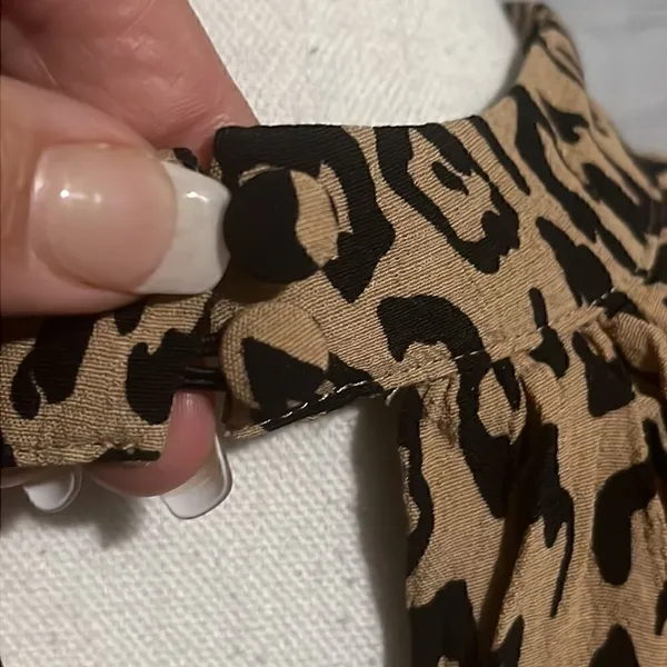 Anthropologie Dress - Brown Cheetah - XS - Image 4