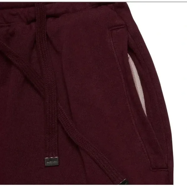 Talentless Womens Heavyweight Sweatpants in Mid-Century Merlot - Image 2