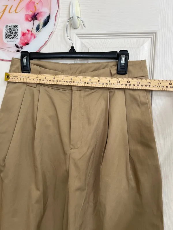 Commence women’s tan wide leg size L - Image 3