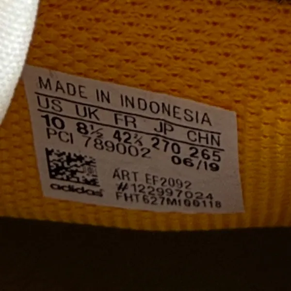 Adidas Rivalry Low Sneakers‎ Off White Cream Star Print Retro Leather Shoes 10 - Image 9