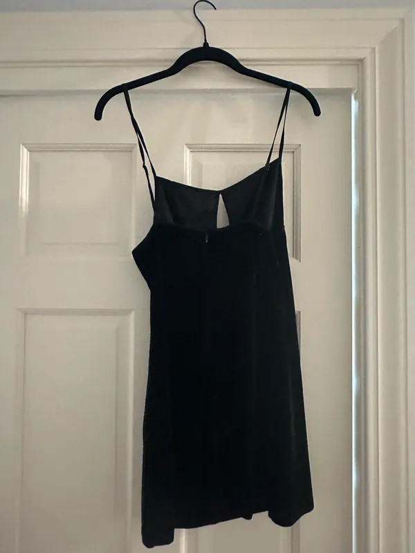Shelbey Black Mini Dress - Image 4