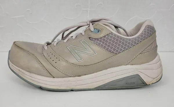 New Balance 928v3 Women's Shoes Rollbar 8D Gray Leather Lace Up Walking Sneakers - Image 11