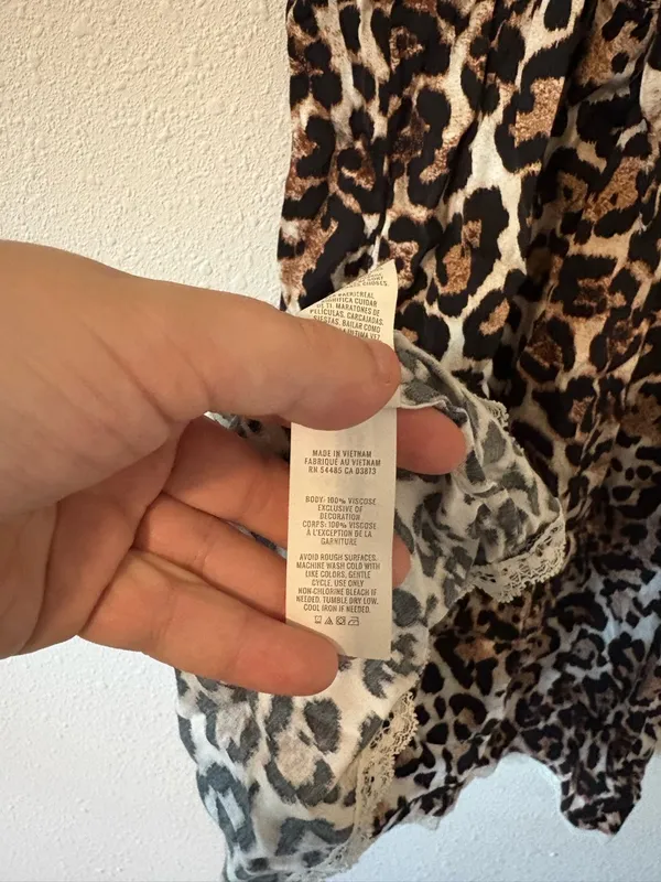 Aerie Women’s Leopard Print Slip Dress - Image 8