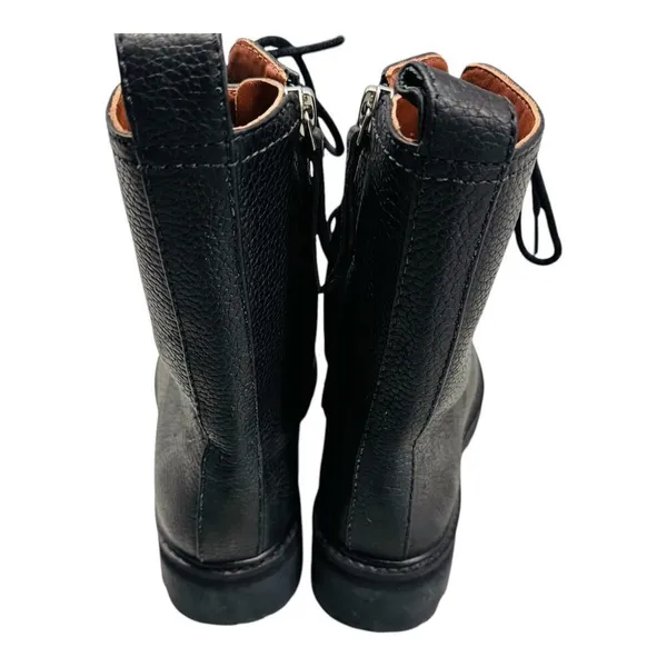 Reformation Katya Combat Boots black leather size 5 - Image 4