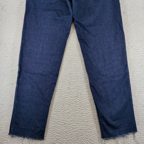 Vintage Y2K Levis 550 Relaxed Fit Tapered Leg High Rise Dark Wash Made in USA 6 - Image 6