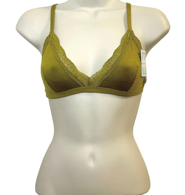 Anemone NWT  Olive Bralette. Size Large - Image 2