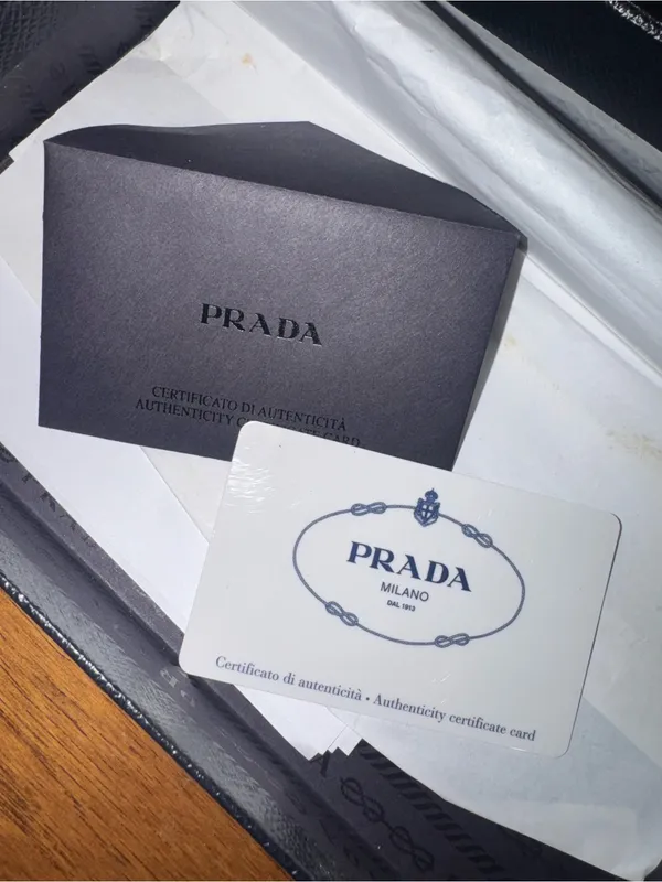 Prada Saffiano Leather Bow Wallet, One Size, Pink - Image 8