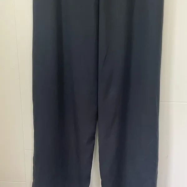 Terea NEW Black Pleated Trousers Dress Pants ~ 100% Lyocell ~ NWT Size L - Image 5
