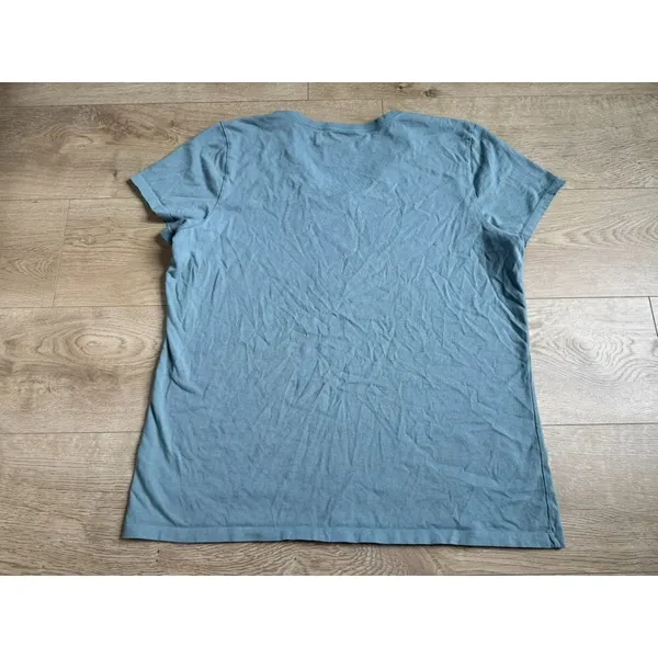 EUC Women Life is Good crusher tee call me old fashioned short sleeve blue sz XL - Image 9
