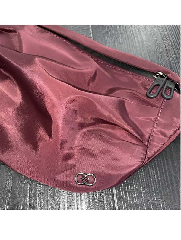 CALIA by Carrie Underwood Women's Sling Belt Bag Maroon Burgundy - Image 2