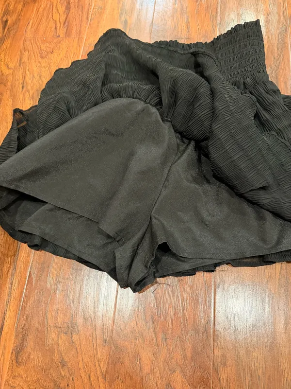 Pants store skirt black ruffle - Image 2