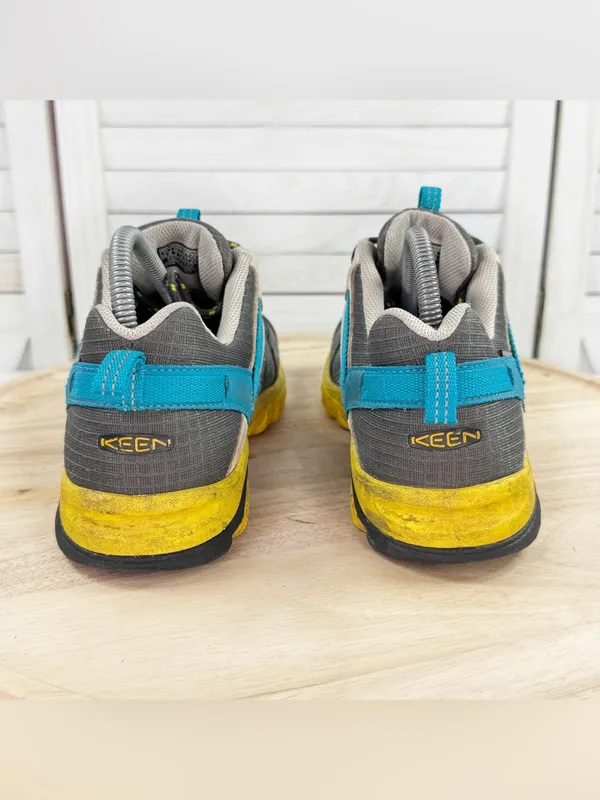 Keen Marshall WP Lace Up Hiking Shoes Grey Yellow Size 9 Women Workwear Outdoor - Image 6