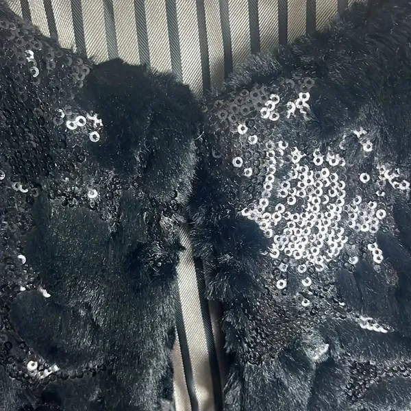 Badgley Mischka Mack + James sequin cardigan - Image 3