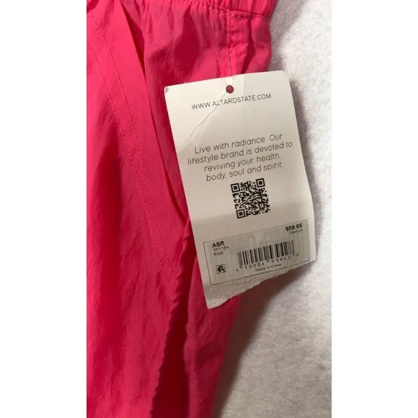 Altar'd State AS Revival Jogger Pants Bright Pink High Waisted Women's Medium M - Image 5