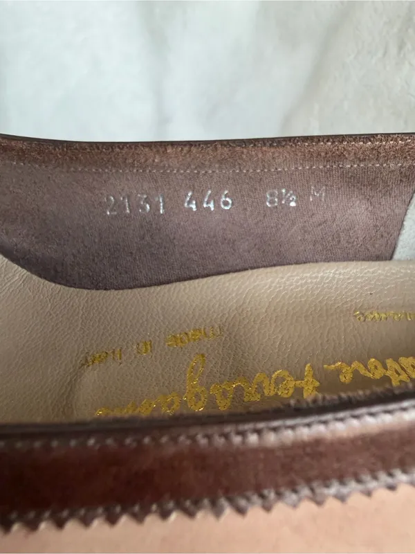 Salvatore Ferragamo Boutique Vintage Made in Italy Women’s Size 8.5 B - Image 12