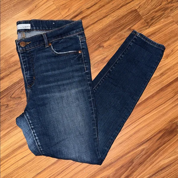 LOFT Blue Denim Jeans - Image 2
