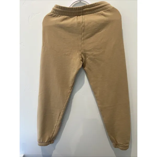 Tna Sweatpants Womens Small Beige COZYAF Fleece Jogger Elastic Waist Lounge - Image 9