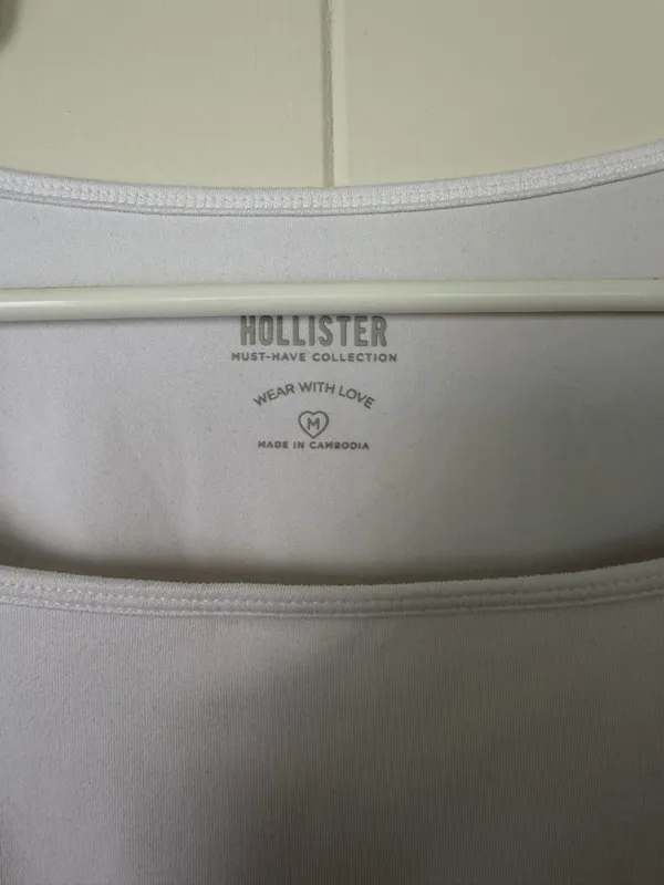 Hollister Long Sleeve Top Square Neck - Image 2
